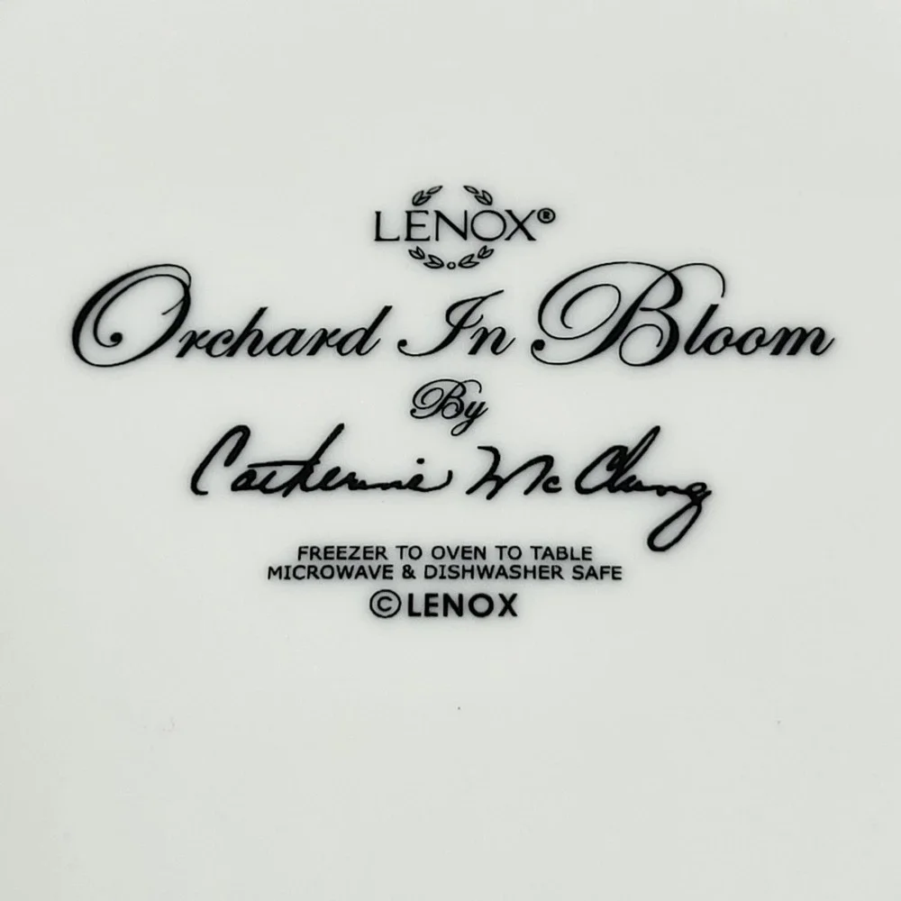 Lenox Orchard in Bloom Peach Plum 5 3/4